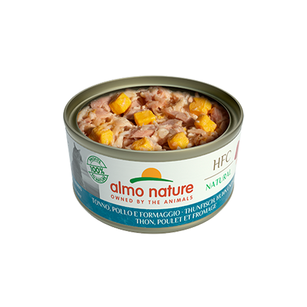 Almo Nature - Cuisine Tuna, Chicken & Cheese Cat Can 
