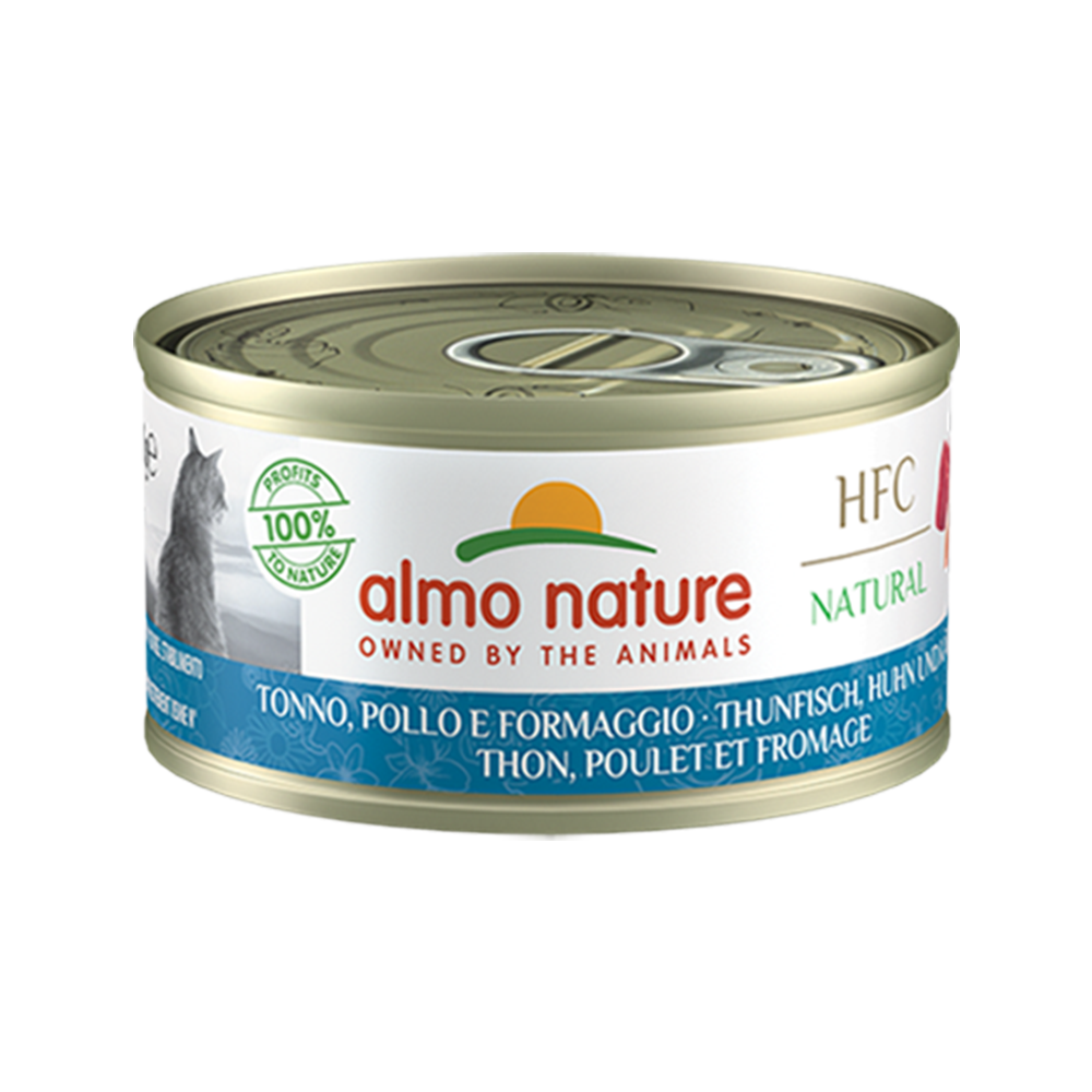 Almo Nature - Cuisine Tuna, Chicken & Cheese Cat Can 70 g