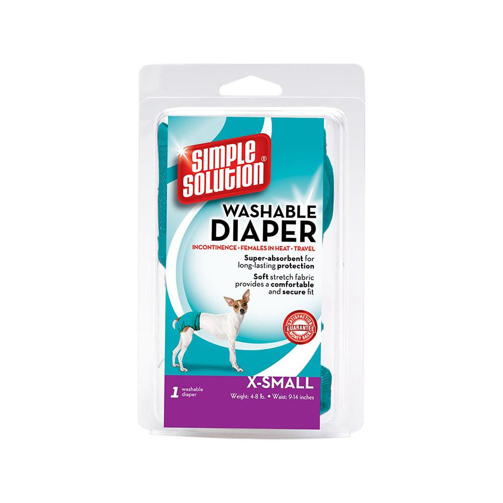Simple Solution - Washable Diapers for Female Dogs 