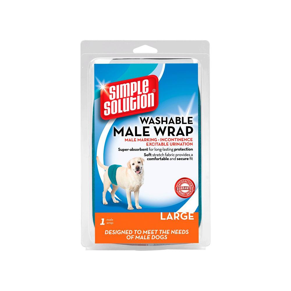 Simple Solution - Washable Diapers for Male Dogs Large
