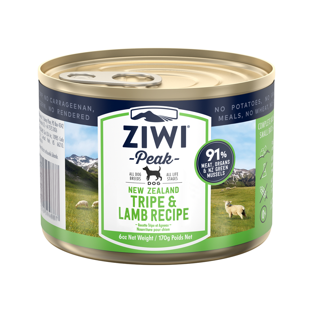 ZiwiPeak - Grain Free Tripe & Lamb Dog Can 170 g
