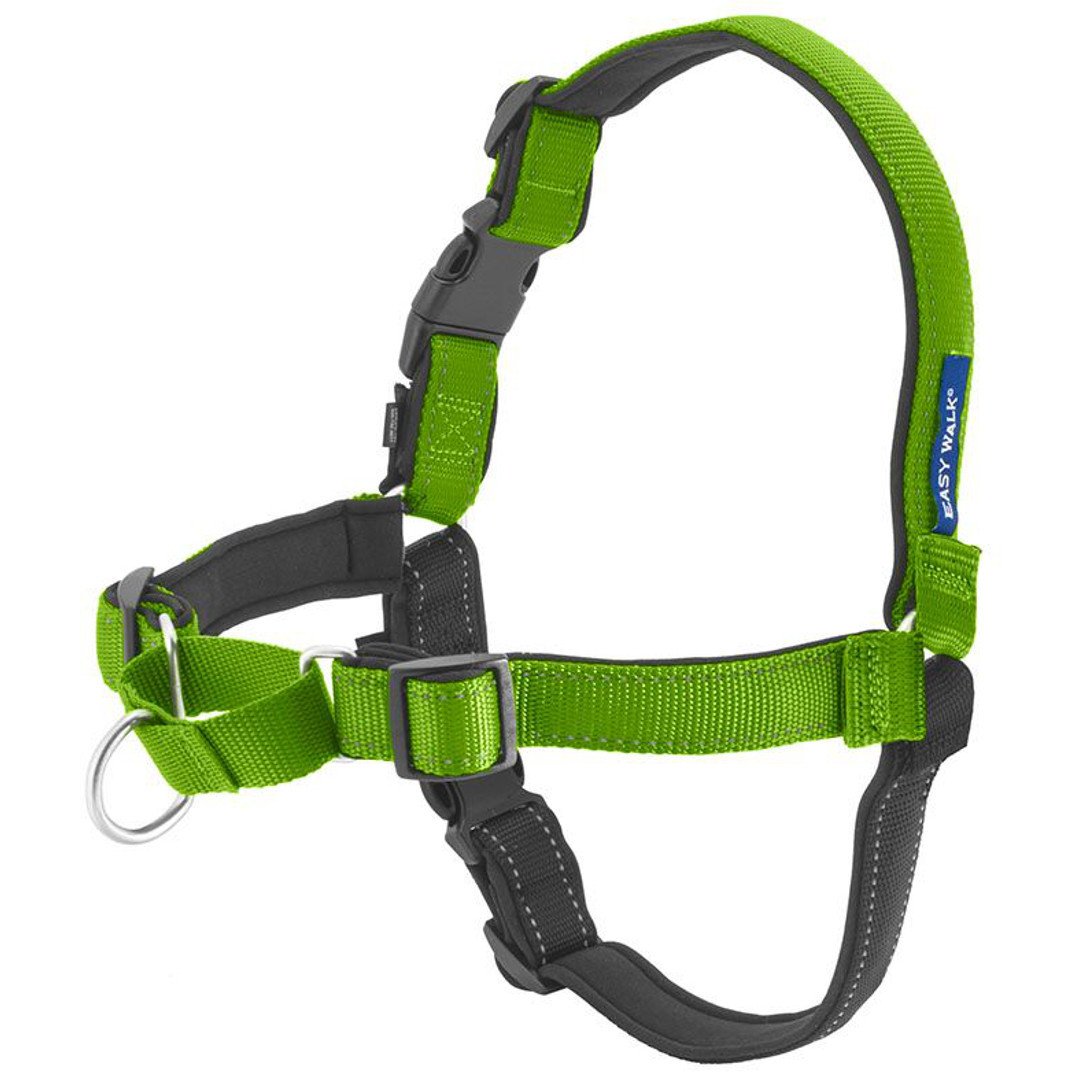 PetSafe - Deluxe Easy Walk Dog Harness Green