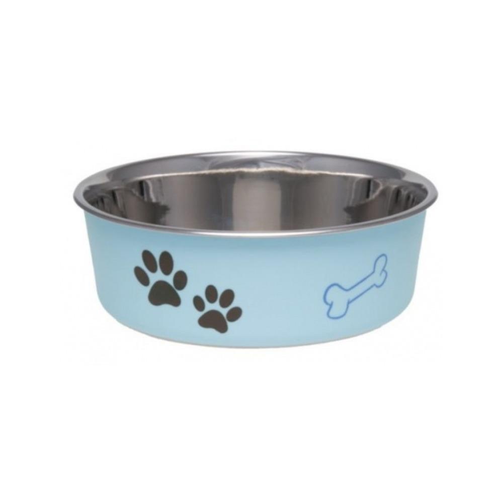 Loving Pets Products - Bella Dog Bowl Blue