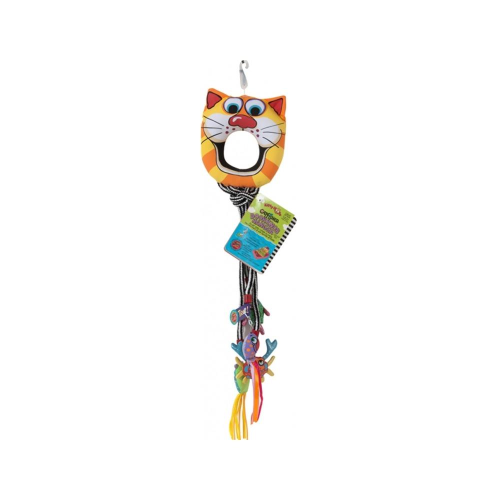 Fat Cat - Catfisher Doorknob Hanger Catnip Toy Default Title