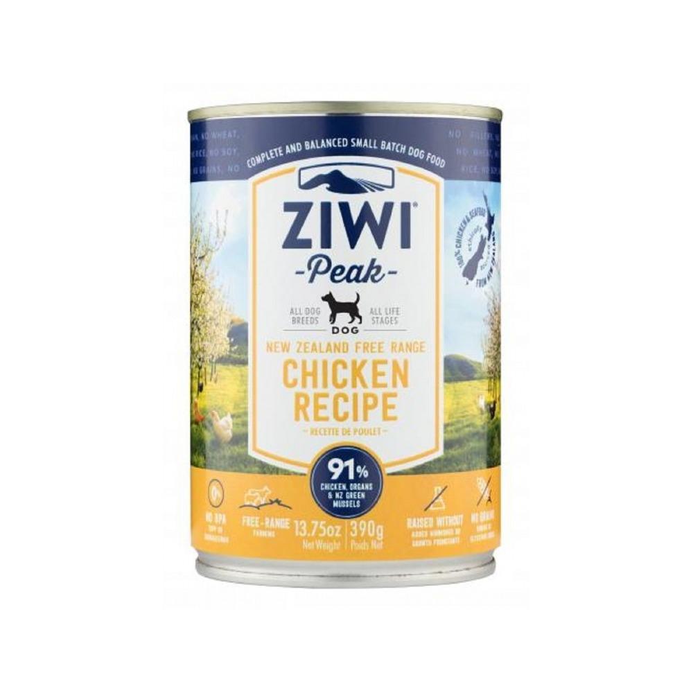 ZiwiPeak - Grain Free Free Range Chicken Dog Can 390 g