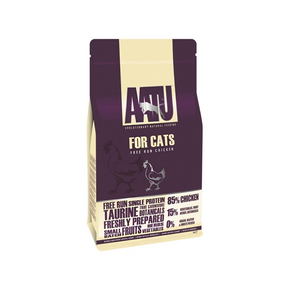 AATU - Free Run Chicken Cat Dry Food 1 kg