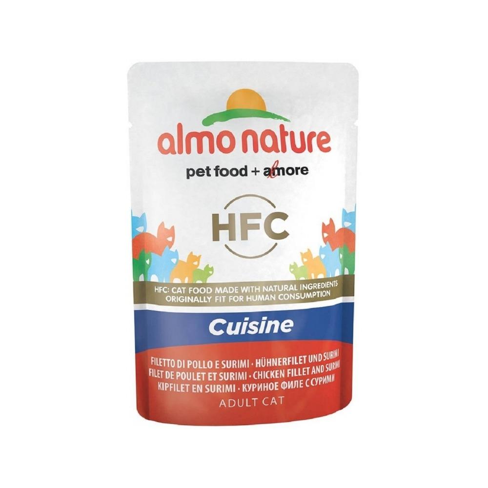 Almo Nature - Cuisine Chicken Fillet & Surimi Cat Pouch 55 g