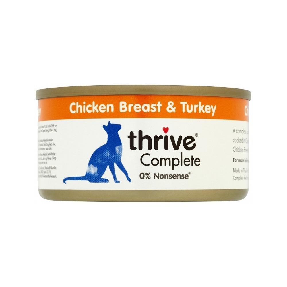 Thrive - Complete Chicken Breast & Turkey Cat Can 75 g