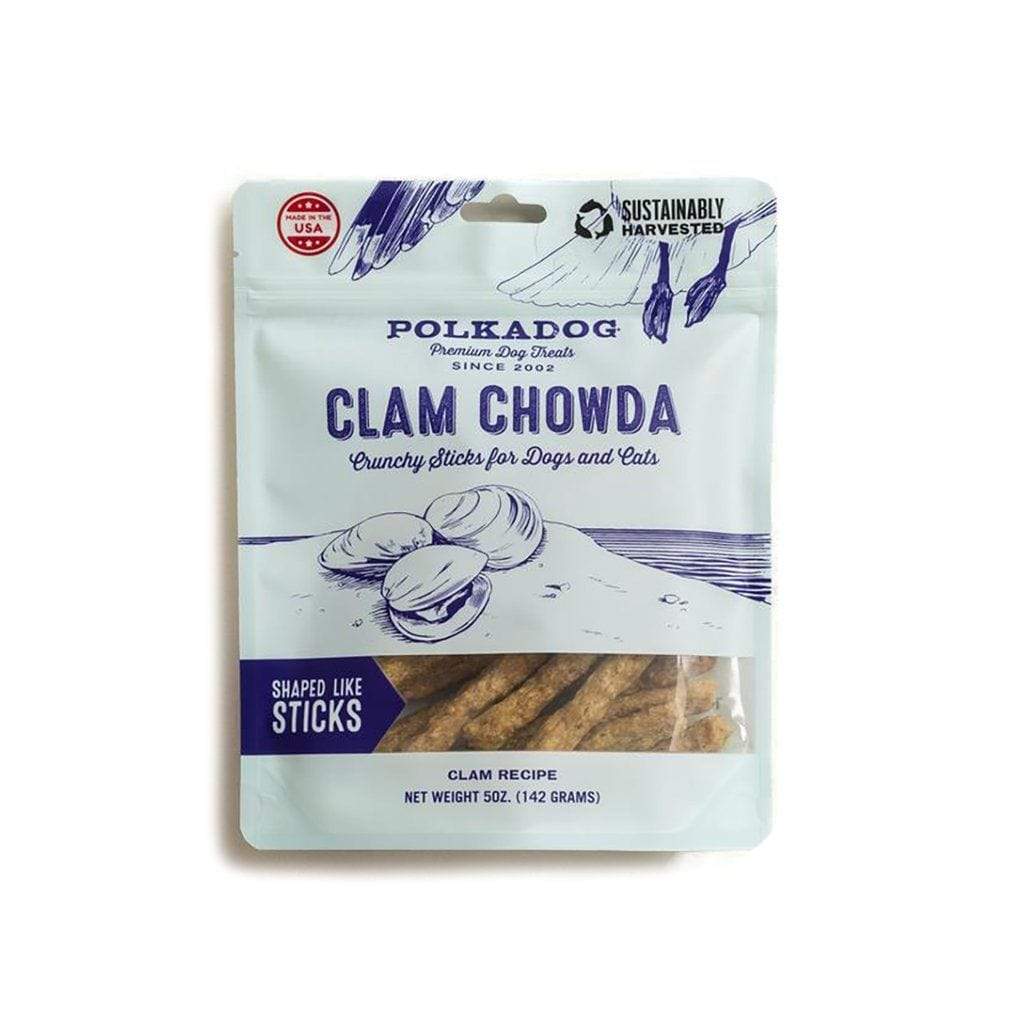 Clam Chowda Crunchy Stick Dog Treats