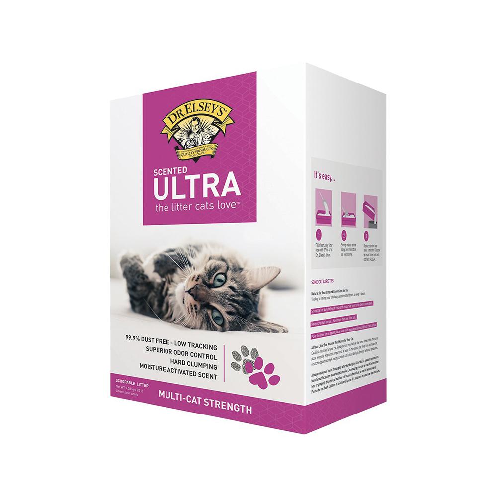 Dr Elsey's - Ultra Scented Cat Litter 20 lb