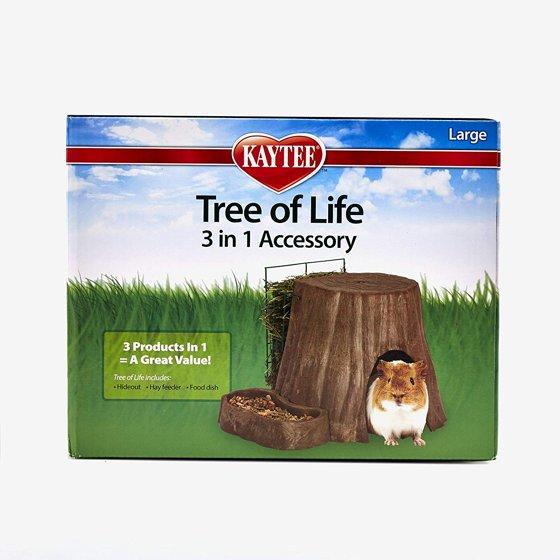 Kaytee - Tree of Life 3 - in - 1 Accessory for Small Animals Large