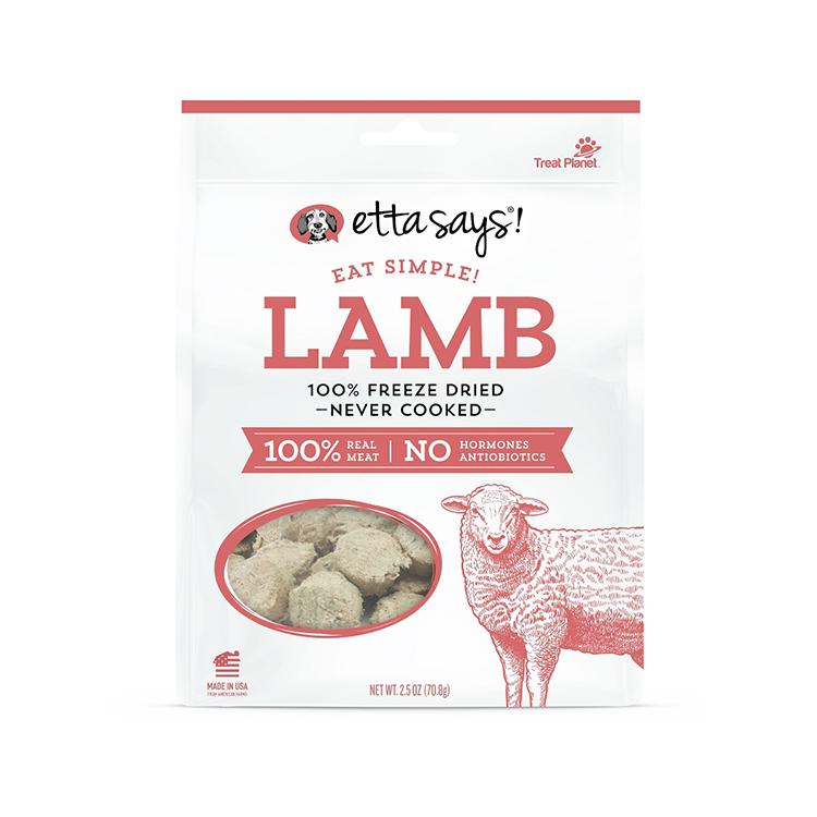 Etta says - Eat Simple! Freeze Dried Lamb Dog Treats 2.5 oz