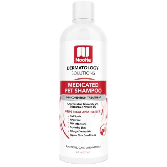 Antimicrobial Medicated Shampoo for Dogs & Cats