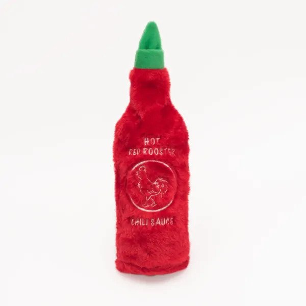 Hot Sauce Crusherz - Red Rooster Dog Toy