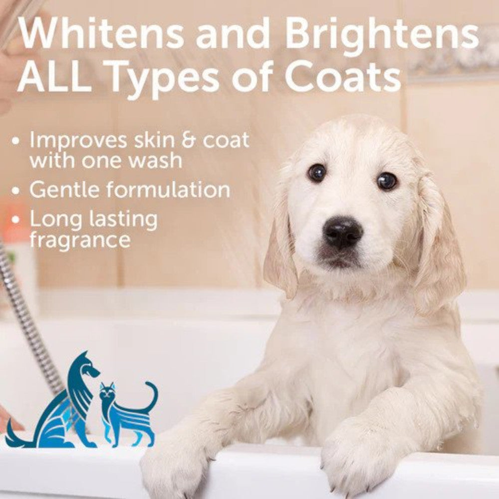 Skin & Coat Solution Whitening Sweet Pea Vanilla Shampoo for Dogs & Cats