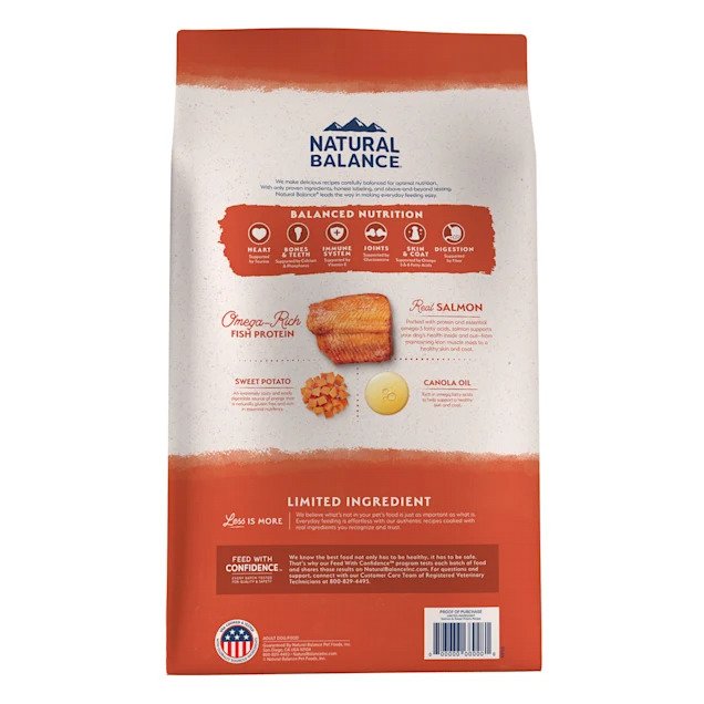 Limited Ingredient Diets Grain Free Adult Dog Dry Food - Salmon & Sweet Potato