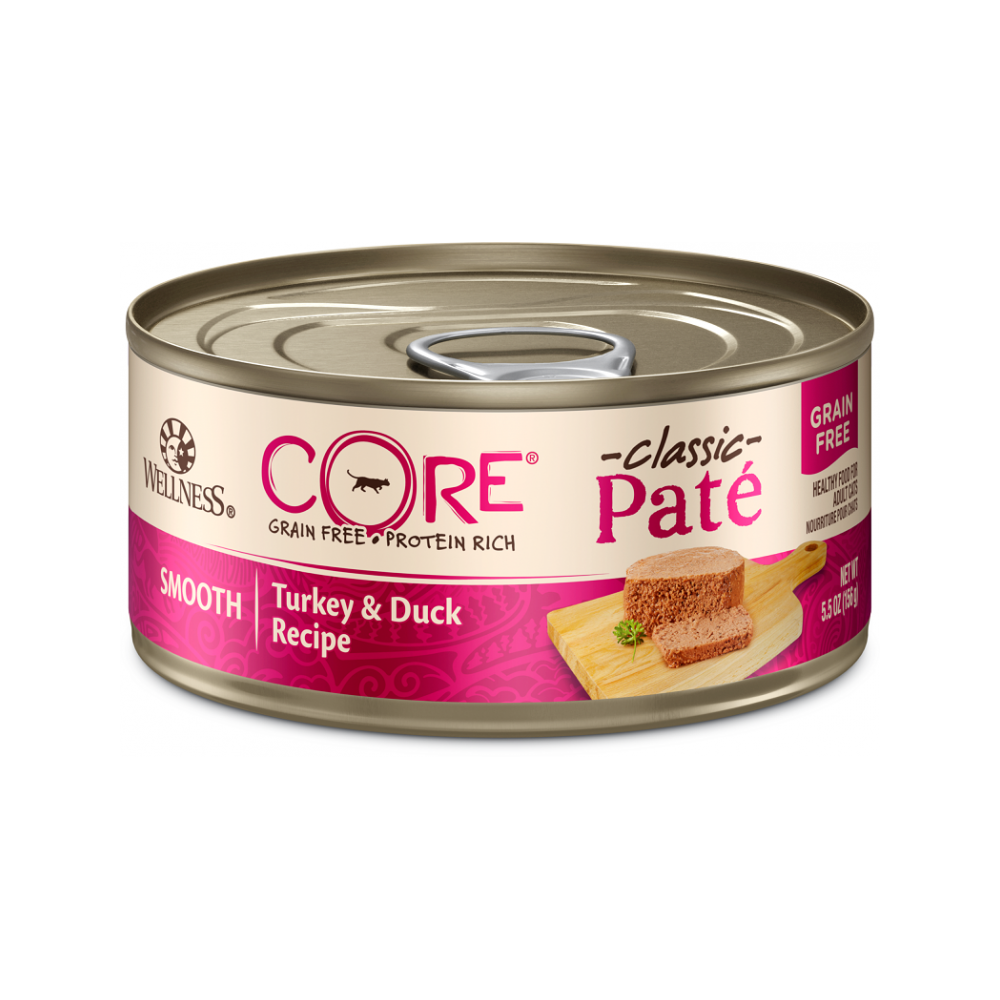 Wellness - Core - CORE Pate Turkey & Duck Adult Cat Can 5.5 oz