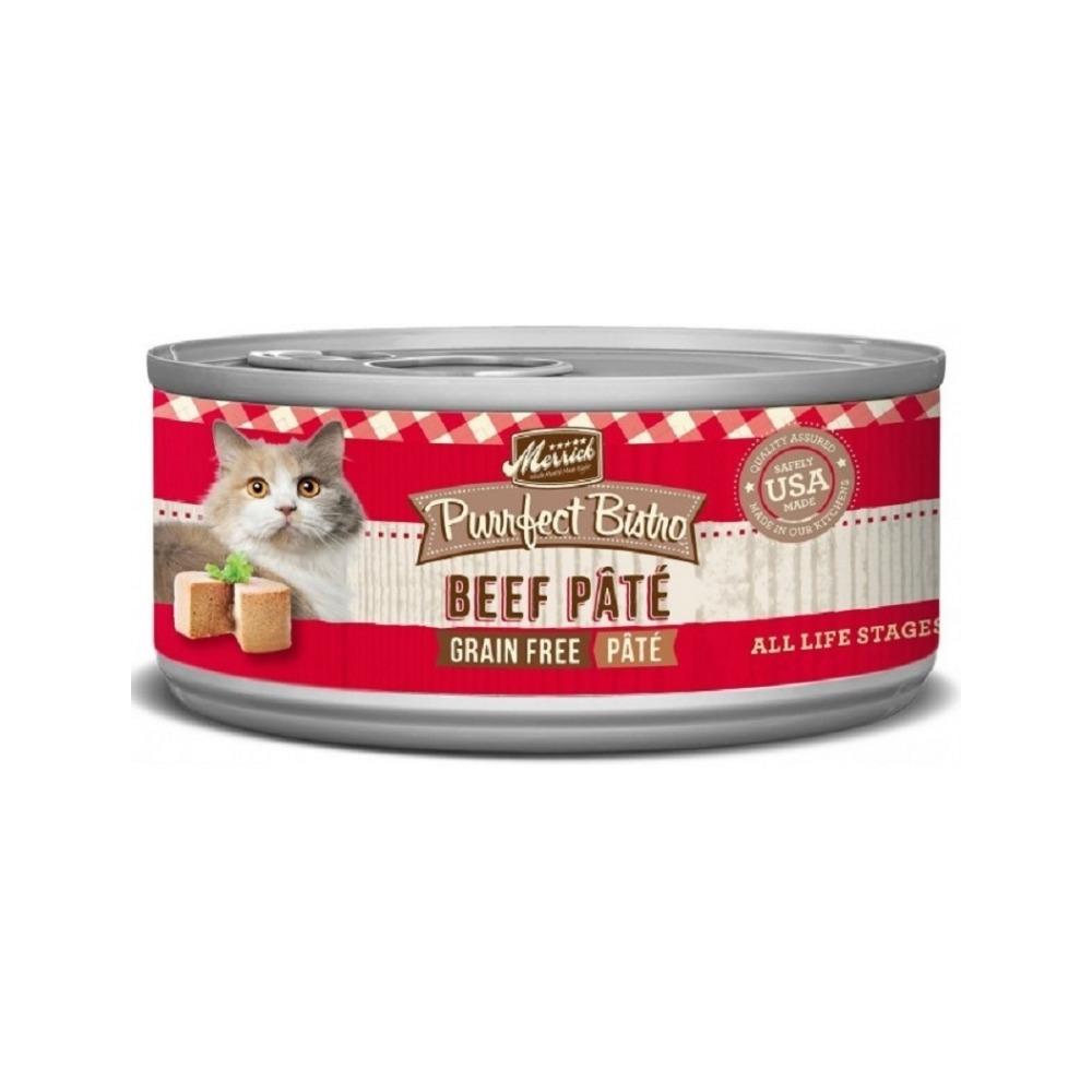 Merrick - All Life Stages Grain Free Beef Pate Cat Can 5.5 oz