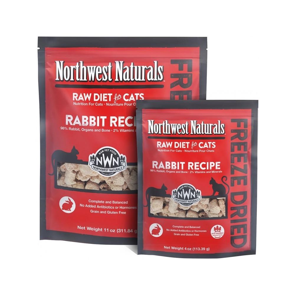 Northwest Naturals - Freeze Dried Rabbit Complete Cat Food 11 oz