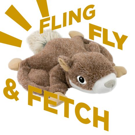 Flying Squirrel Dog Plush Toy