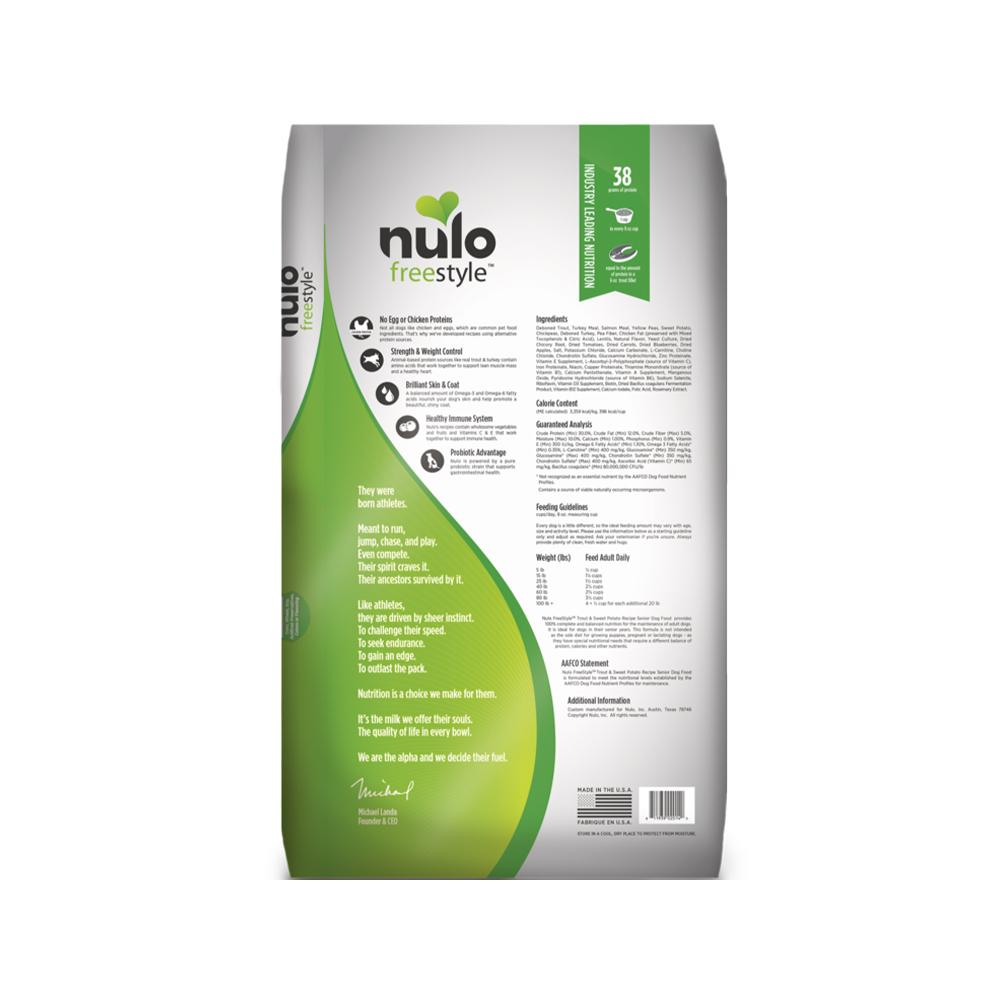 Nulo - FreeStyle High - Meat Dog Dry Food - Trout & Sweet Potato 