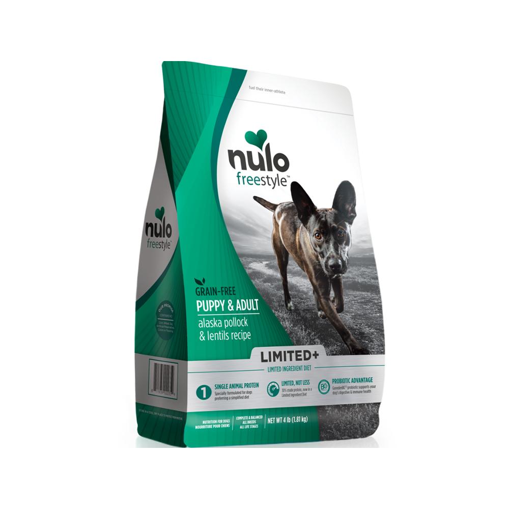 Nulo - FreeStyle High - Meat Limited Dog Dry Food - Alaska Pollock 4 lb