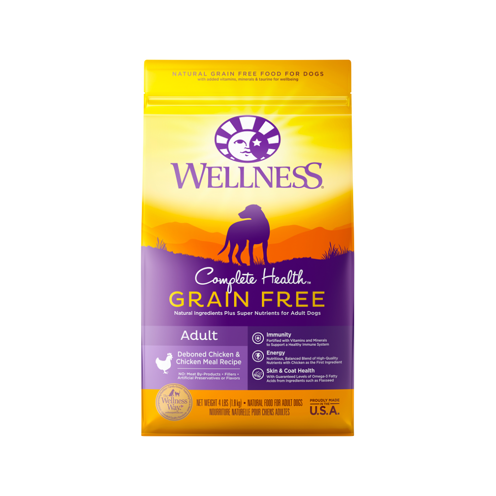 Wellness - Complete Health Grain Free Chicken Adult Dog Dry Food 12 lb