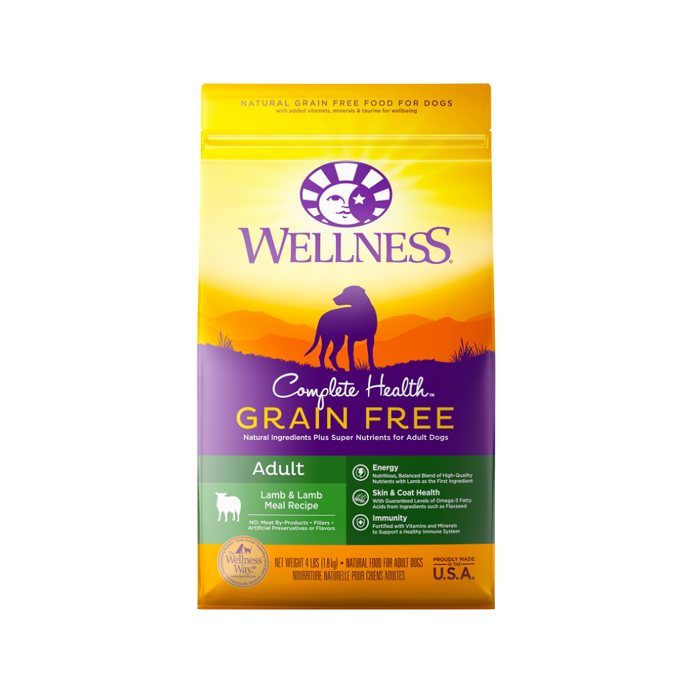 Wellness - Complete Health Grain Free Lamb Adult Dog Dry Food 12 lb
