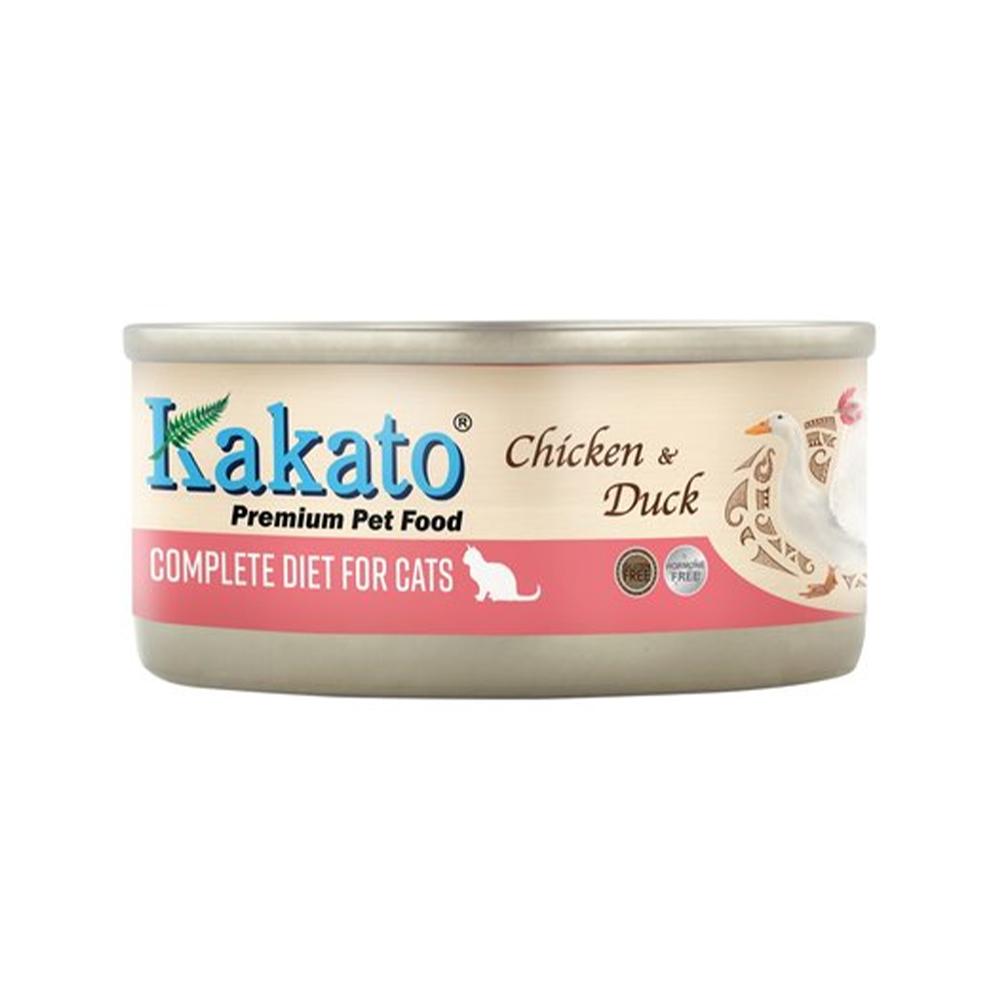 Kakato - Chicken & Duck Complete Cat Can 70 g