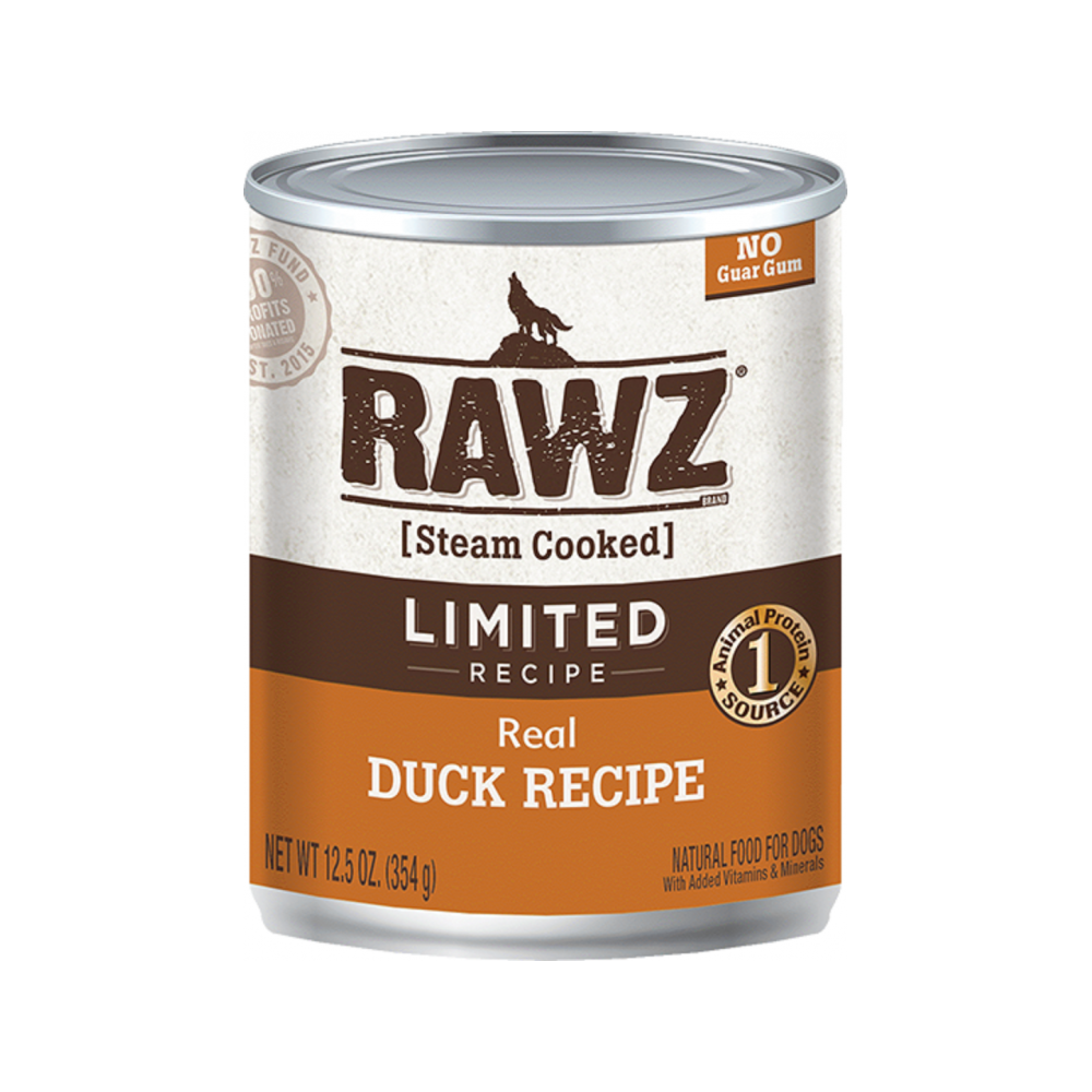 RAWZ - Limited Recipe Duck Dog Can 12.5 oz