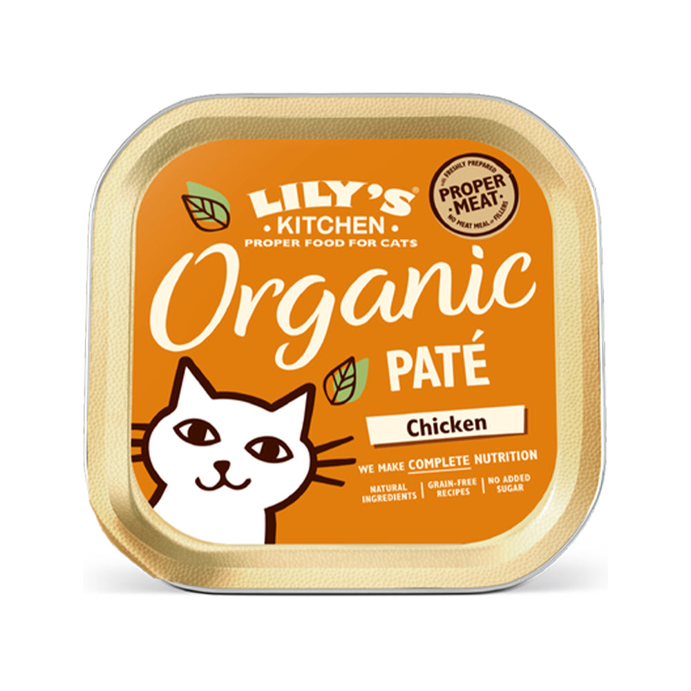 Organic Chicken Pate Cat Wet Food