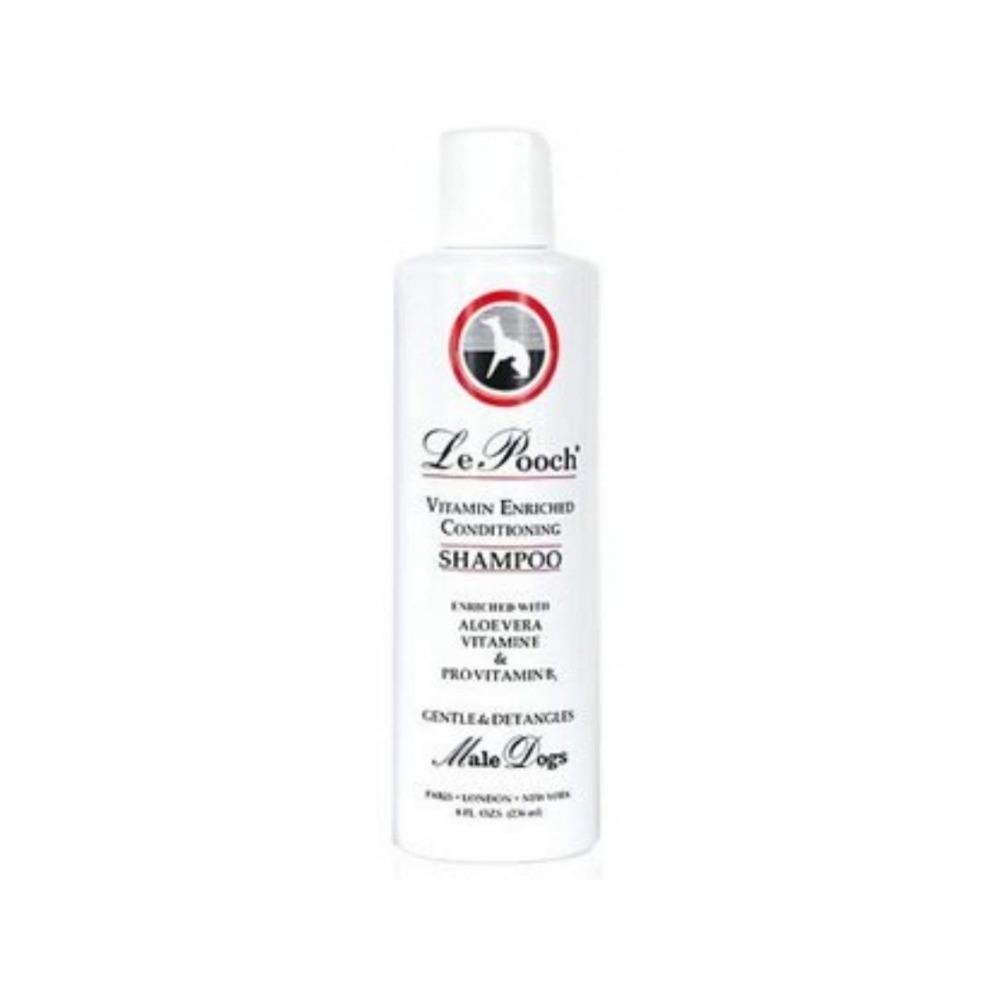 Les poochs - Vitamin Enriched Shampoo for Male Dogs 8 oz