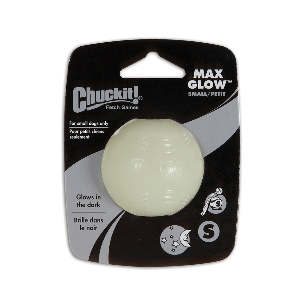Chuckit - Max Glow Ball Dog Toy Small