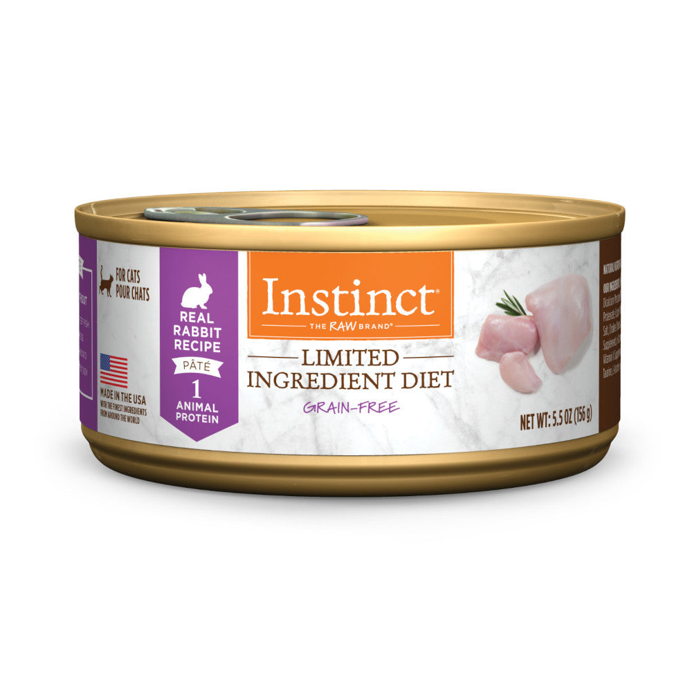 Limited Ingredient Diet Rabbit Recipe Cat Can