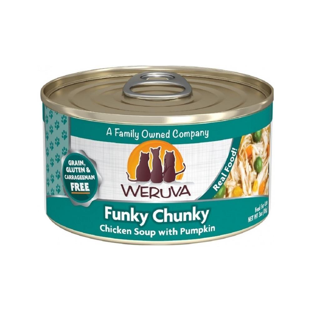 Weruva - Funky Chunky Chicken Soup with Pumpkin Cat Can 5.5 oz
