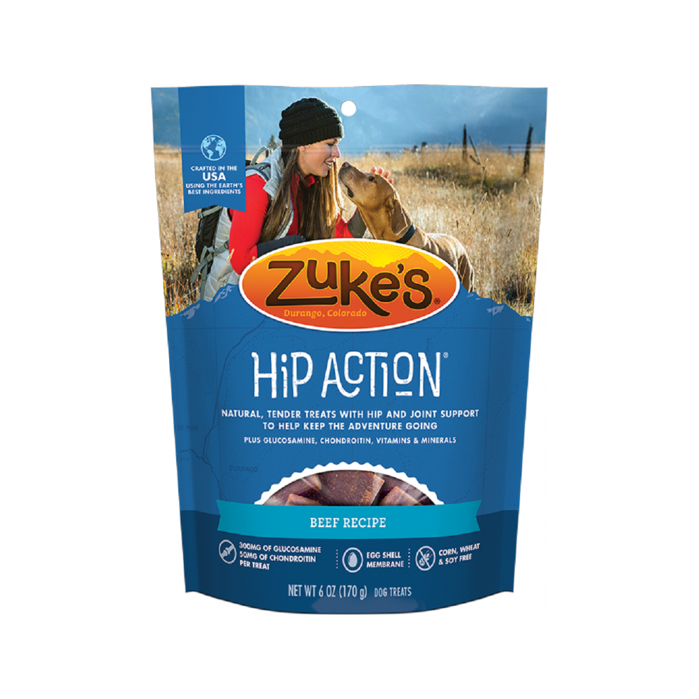 Zuke's - Hip Action Beef Dog Treats 6 oz
