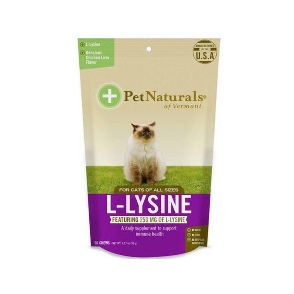 Pet Naturals of Vermont - L-Lysine Cat Soft Chews 60 chews