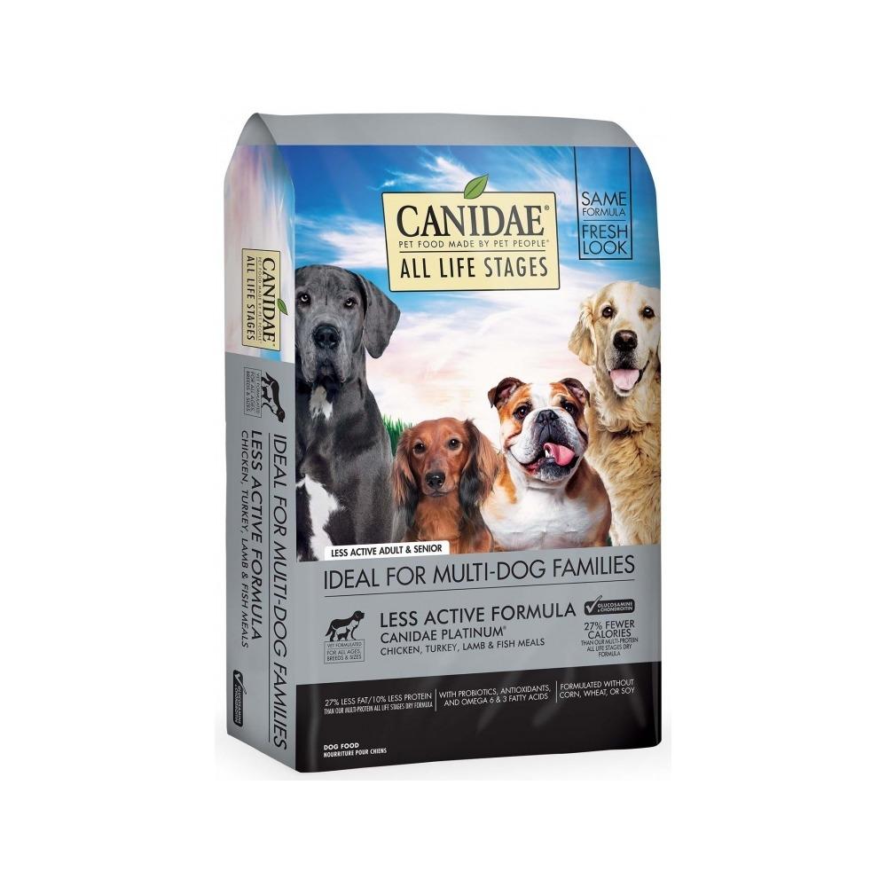 Canidae - All Life Stages Less Active Formula Dog Dry Food - Chicken, Turkey, Lamb & Fish Meals 5 lb