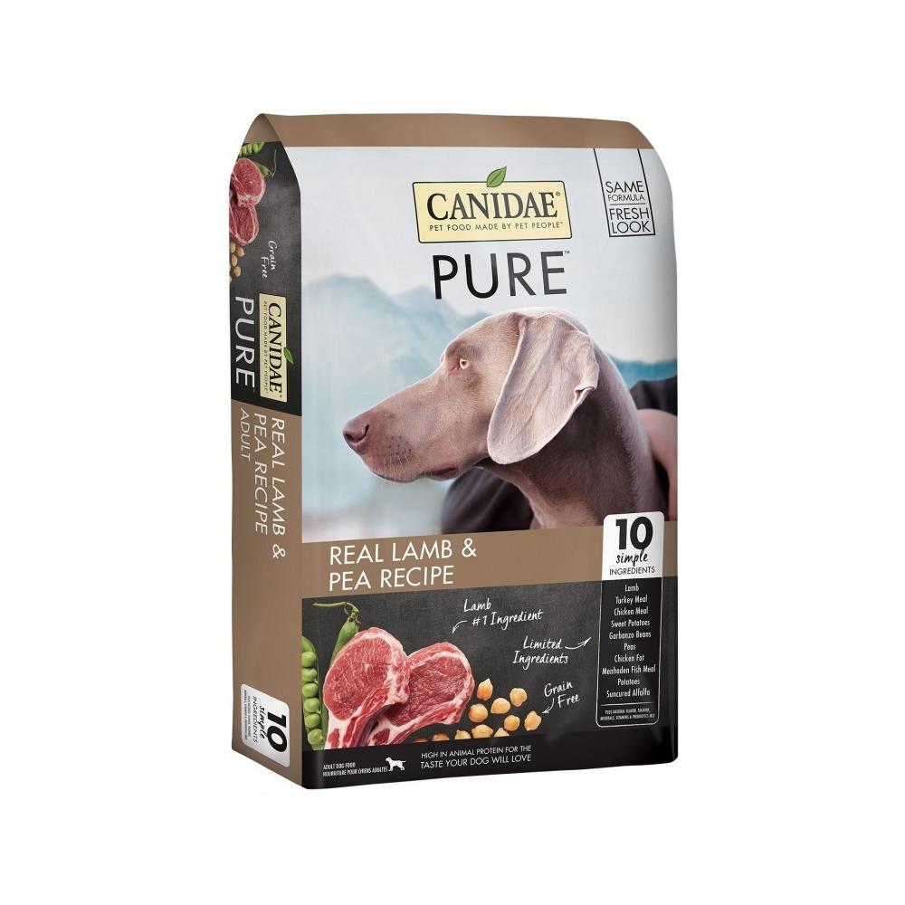 Canidae - PURE Grain Free Dog Dry Food - Lamb & Pea 12 lb