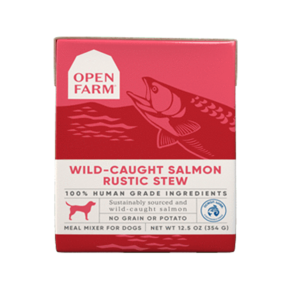 Open Farm - Wild-Caught Salmon Rustic Stew Dog Pouch 12.5 oz