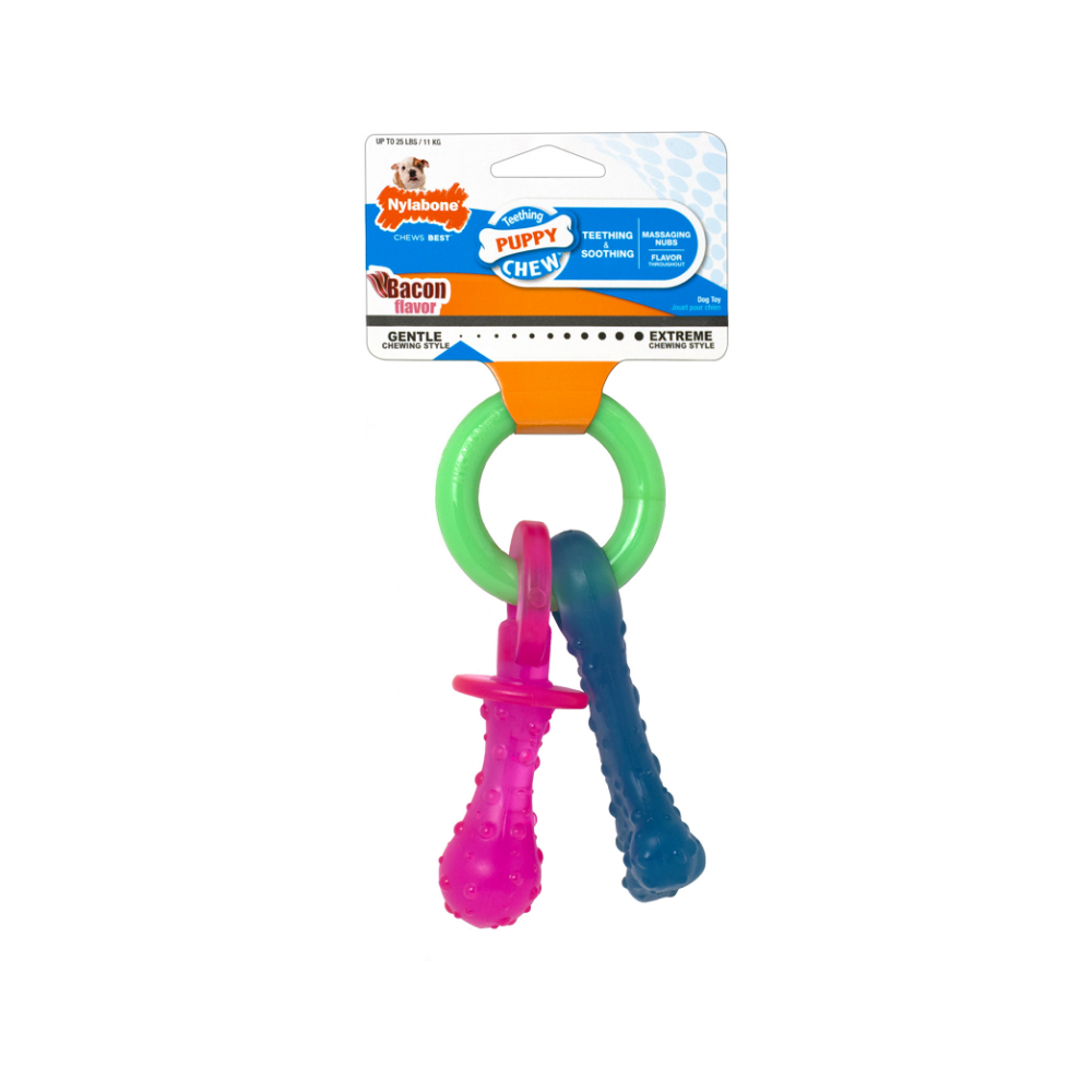 Nylabone - Puppy Teething Pacifier Chew Toy X-Small