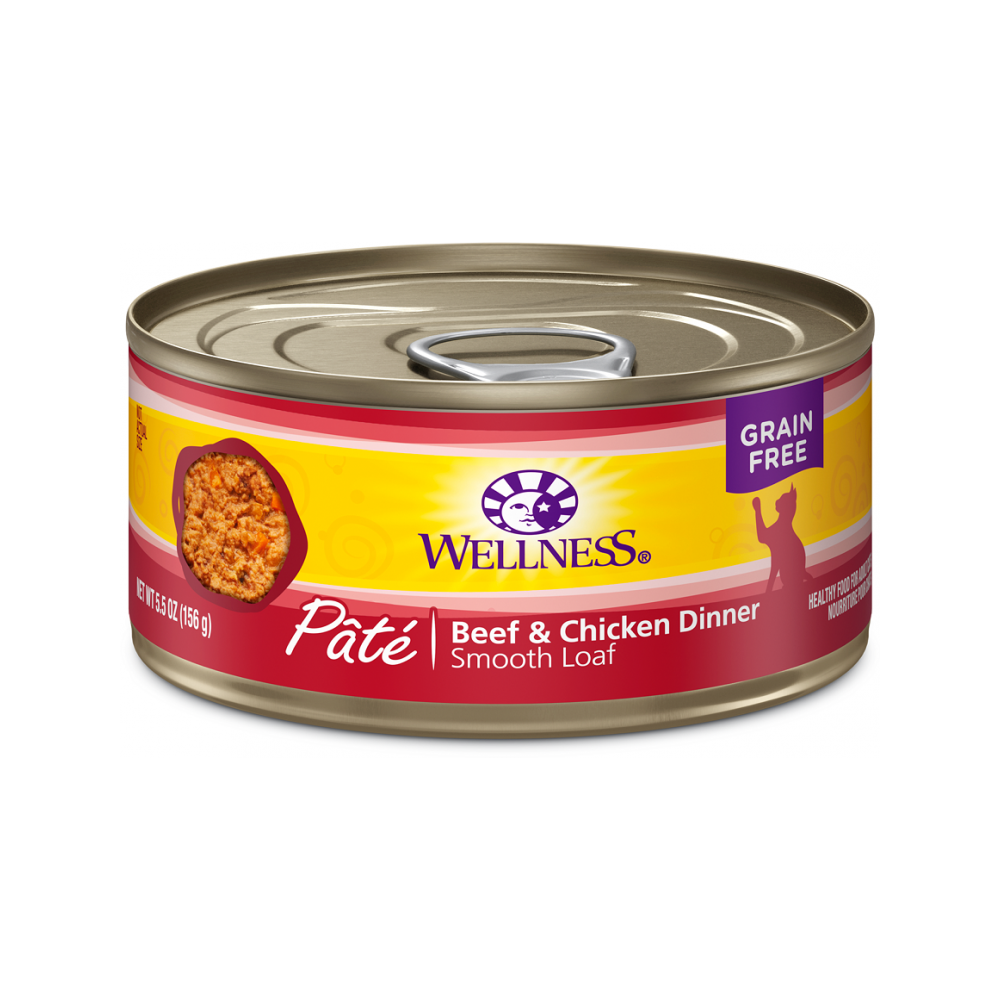 Wellness - Complete Health Pate Beef & Chicken Cat Can 3 oz