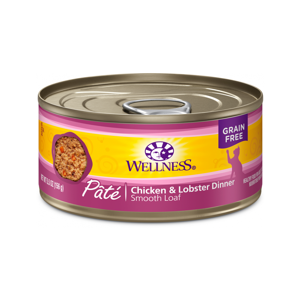 Wellness - Complete Health Pate Chicken & Lobster Cat Can 3 oz