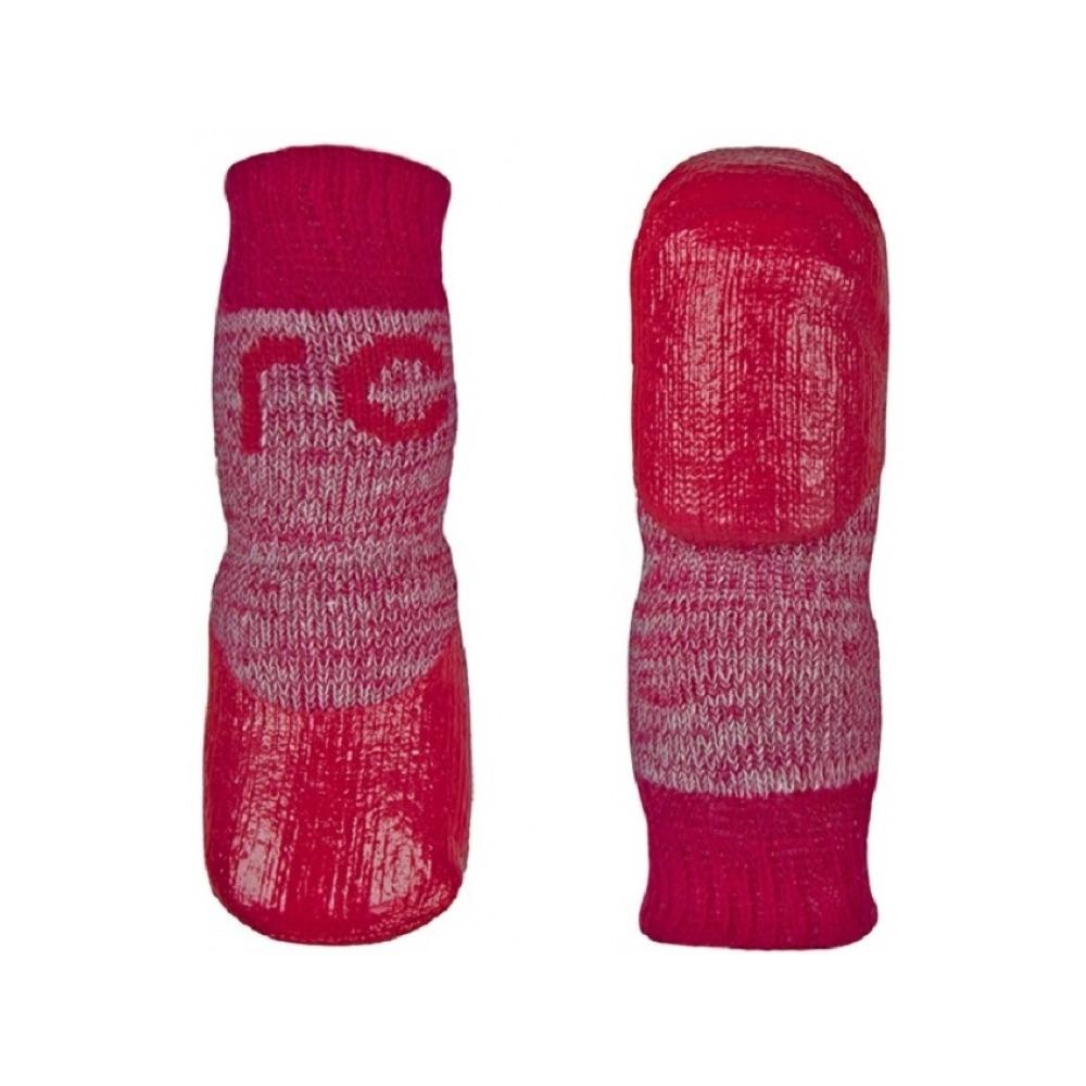 RC Pet Products - Pawks Heather Dog Socks Red