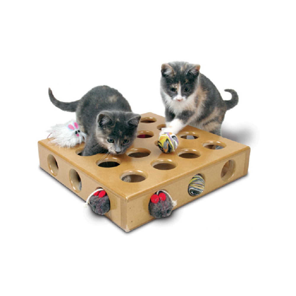 Pioneer Pet - Peek and Play Cat Toy Box Default Title