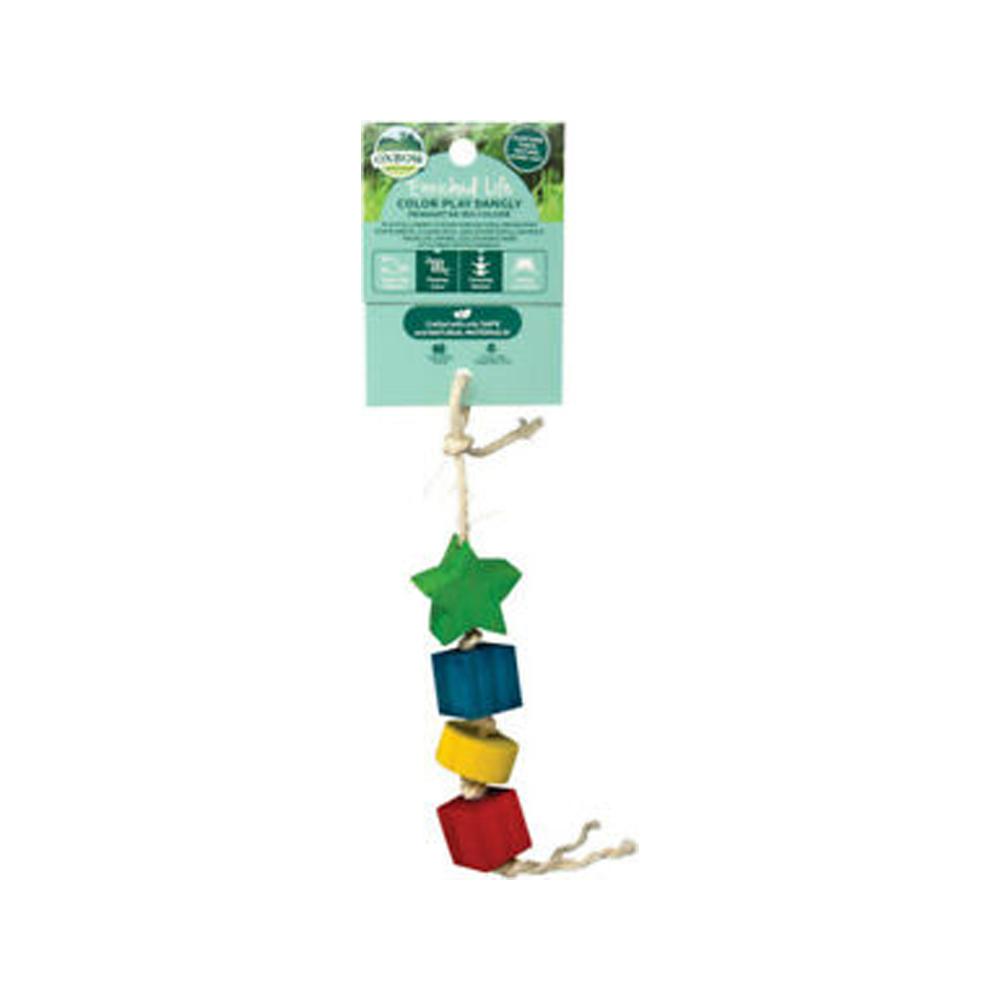 Oxbow - Color Play Dangly Small Animals Chew Toys Default Title