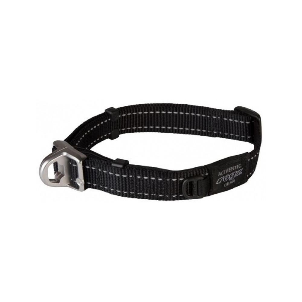Rogz - Safety Dog Collar Black
