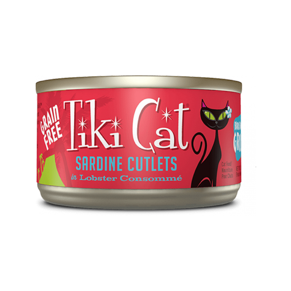 Tiki Pets - Grill Sardine Cutlets & Lobster in Broth Cat Can Default Title