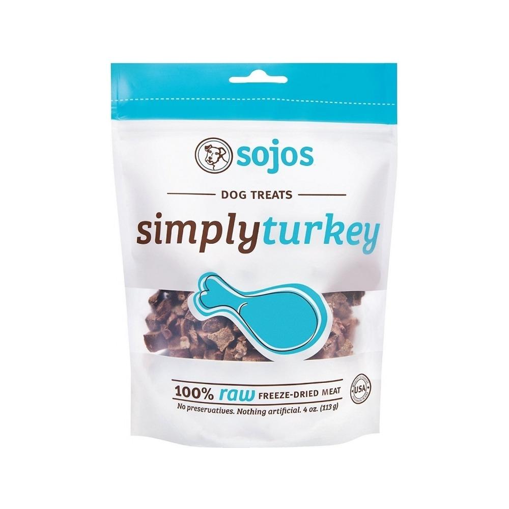 Sojos - Simply Freeze Dried Turkey Dog Treats 4 oz