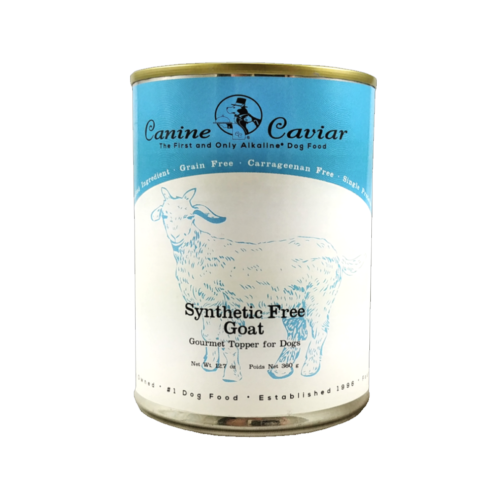 Canine Caviar - Synthetic Free Goat Gourmet Topper Dog Can 12.7 oz